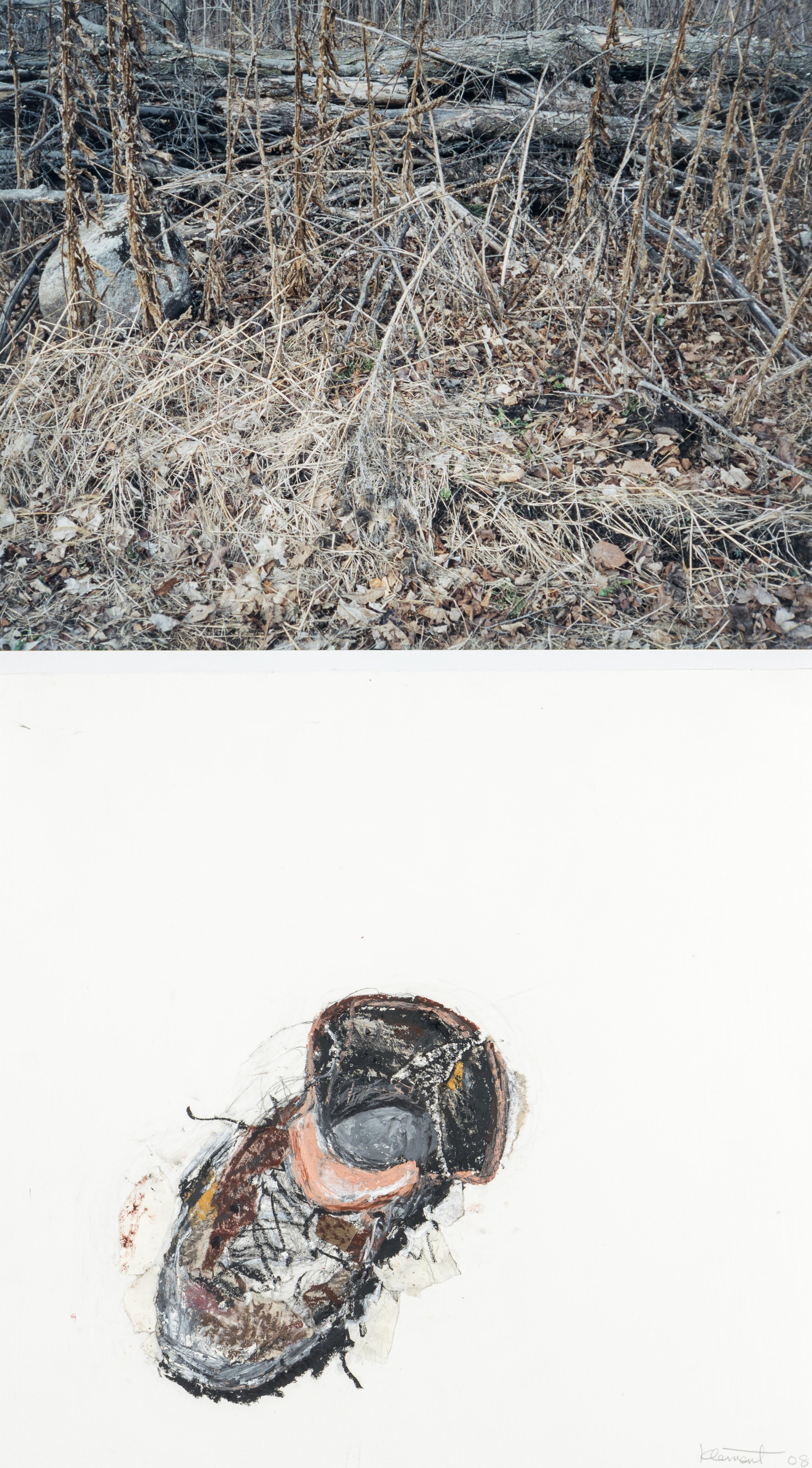 War Monody, Autumn, Series 3, #5 (diptych) , 2008