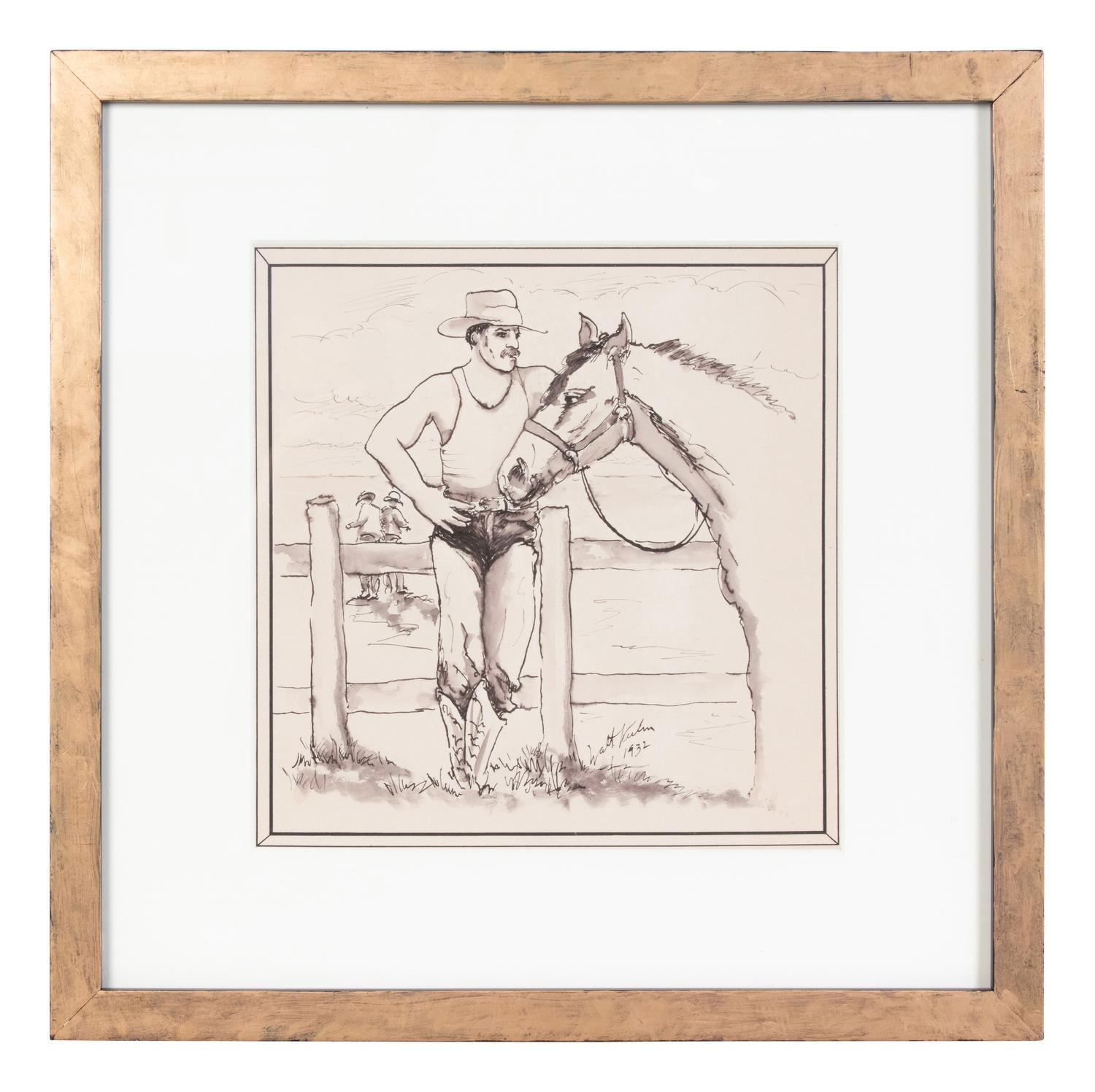A Cowboy and His Horse