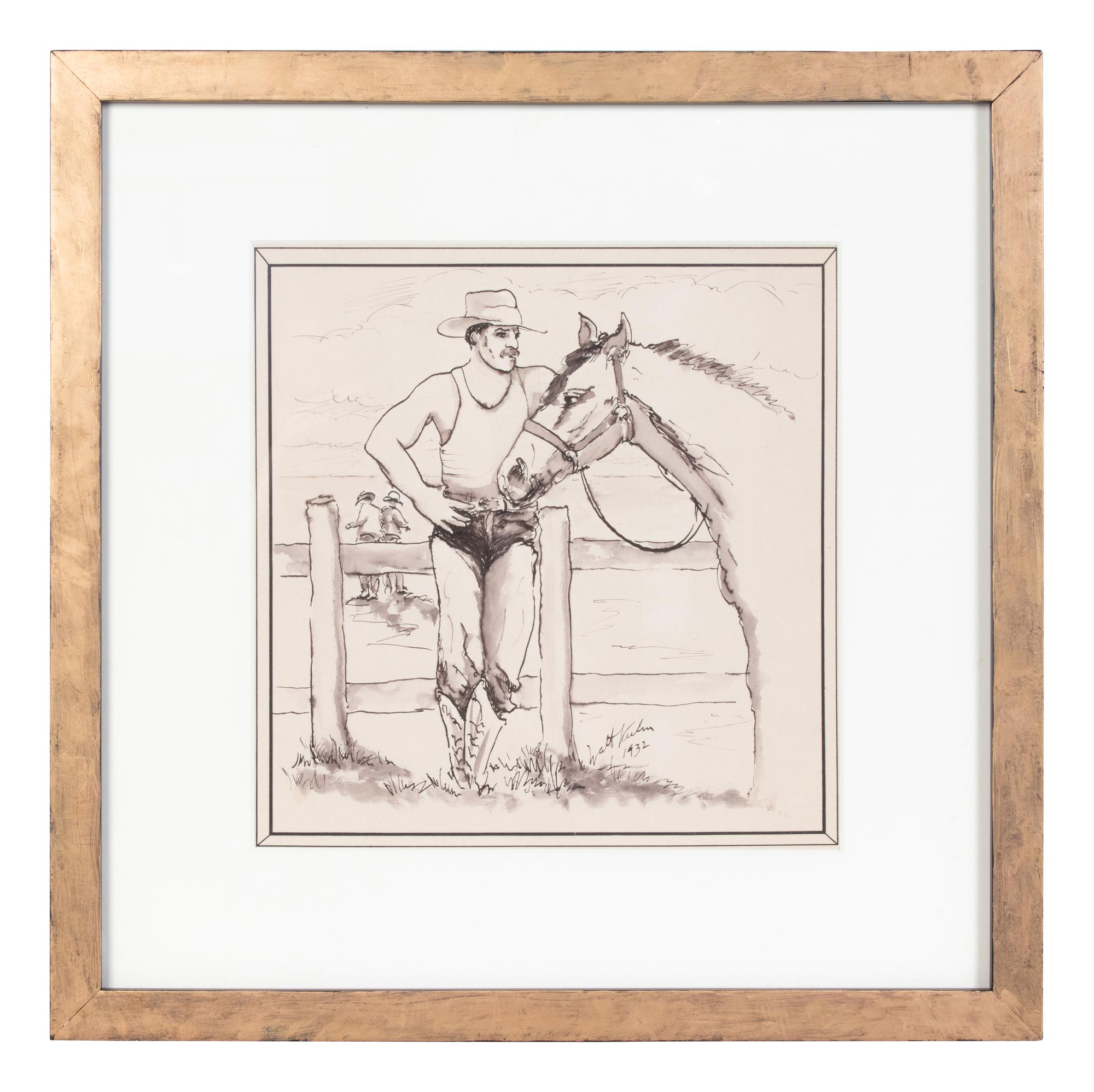 A Cowboy and His Horse