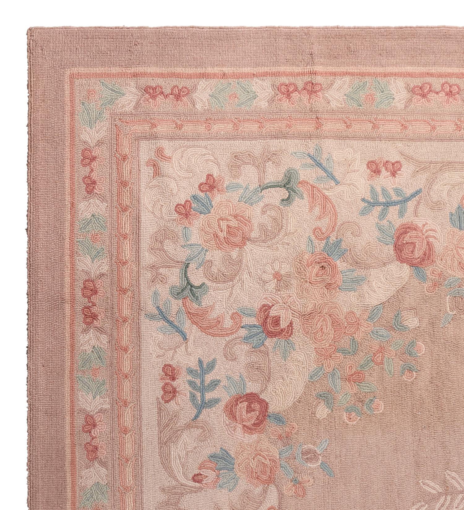 An Aubusson Style Rug