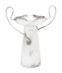 An English Silver Vase