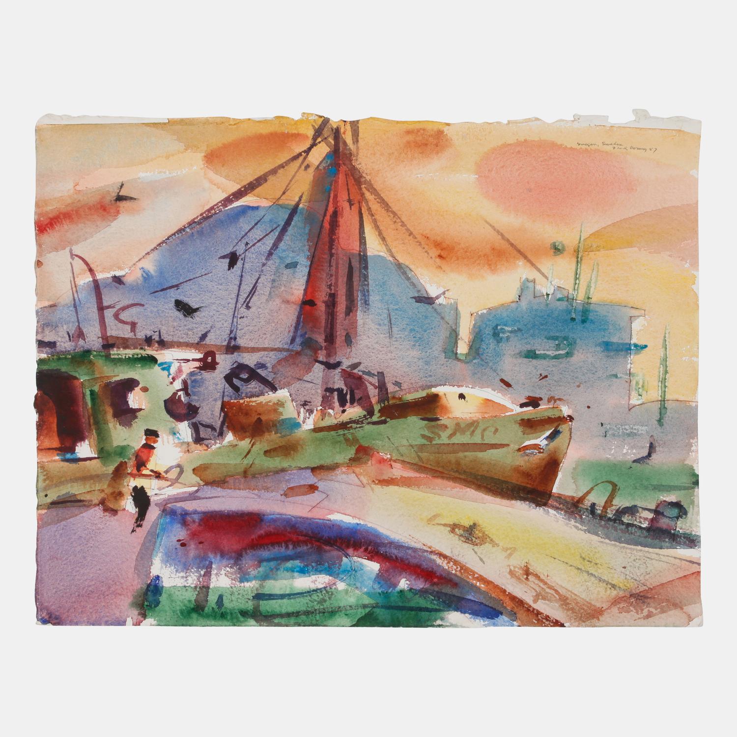 Smogen, Sweden, 1957