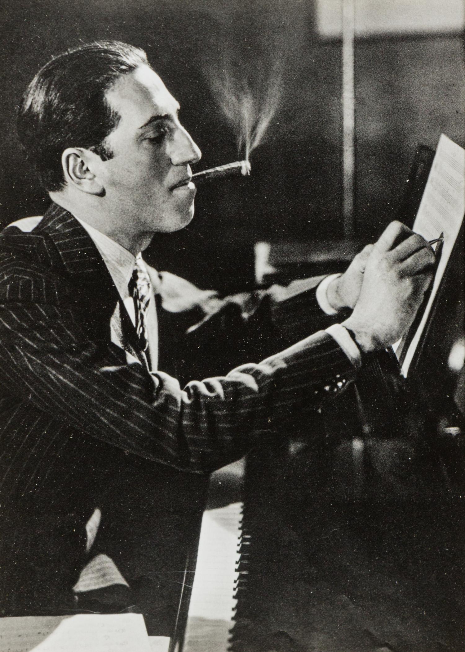 GERSHWIN, George (1898-1937). Autographed musical manuscript signed twice ("George Gershwin"), to Hyman Sandow, 17 August 1928.