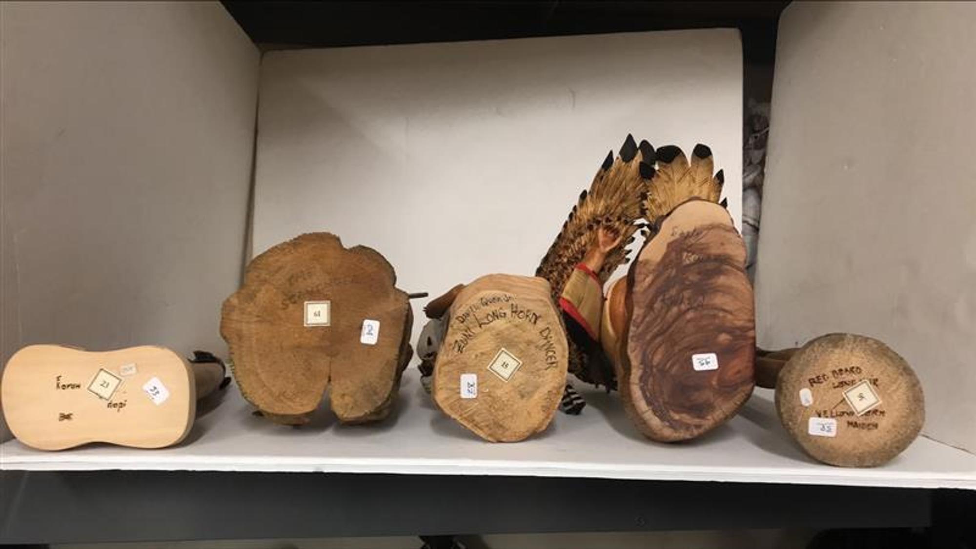 Collection of Hopi Katsinas