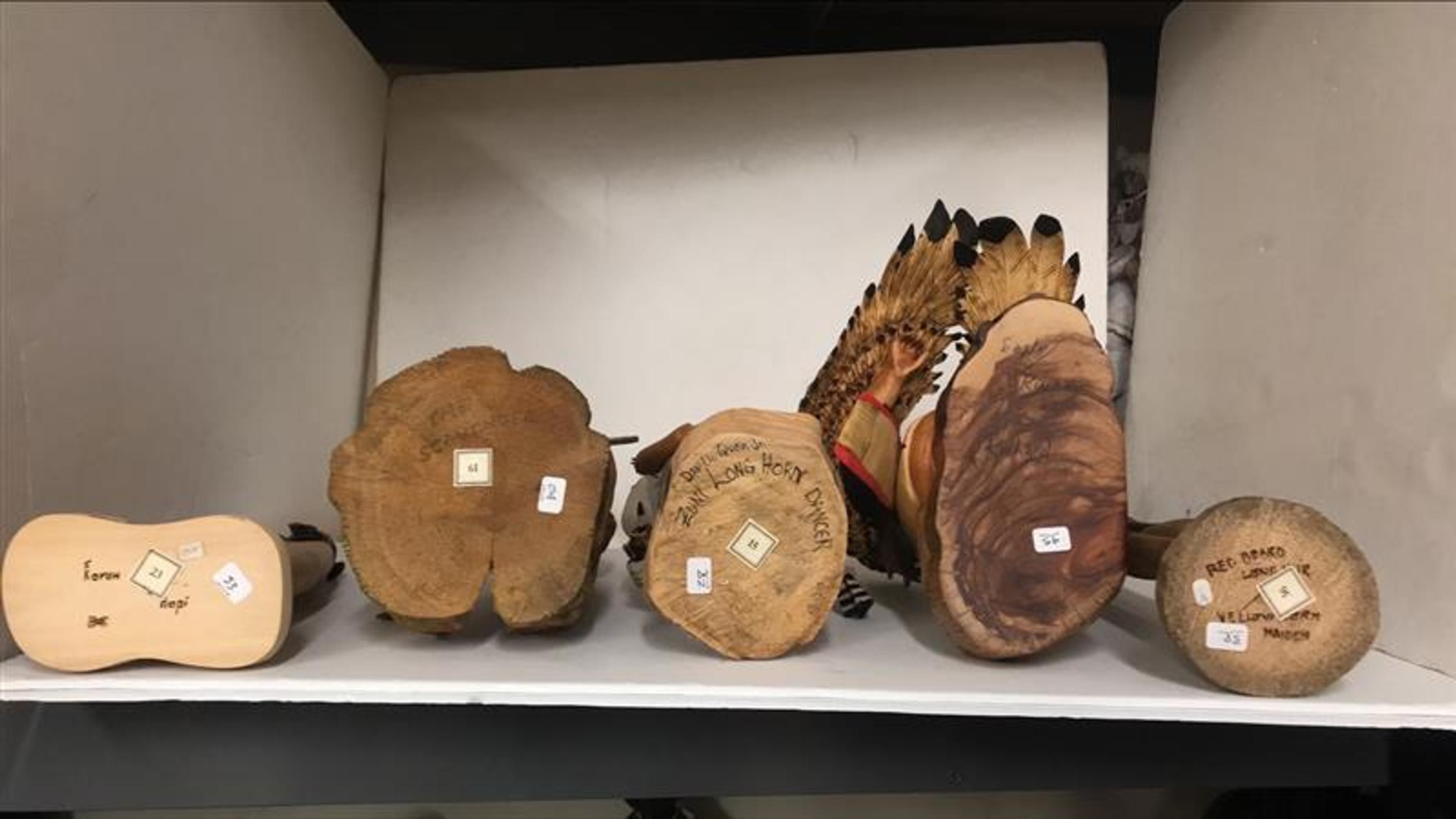 Collection of Hopi Katsinas