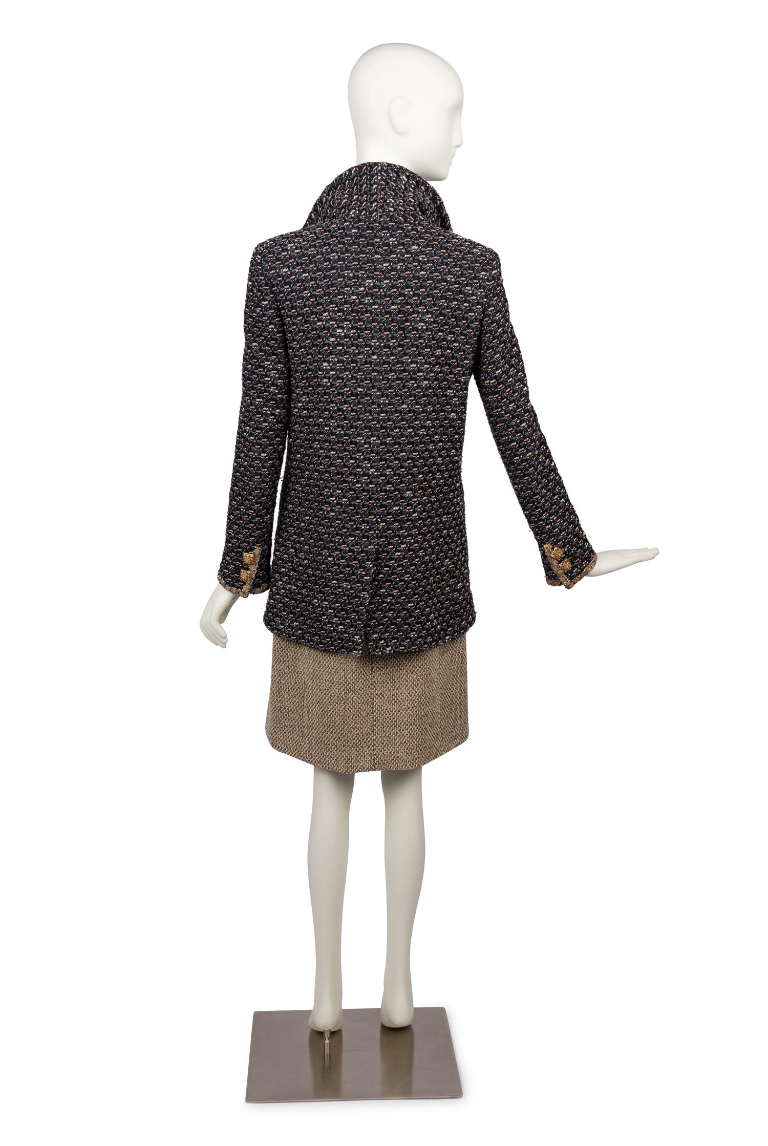 Chanel Long Double Breasted Coat, 2010-20s