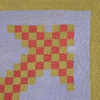 Two Cotton Crib Quilts
