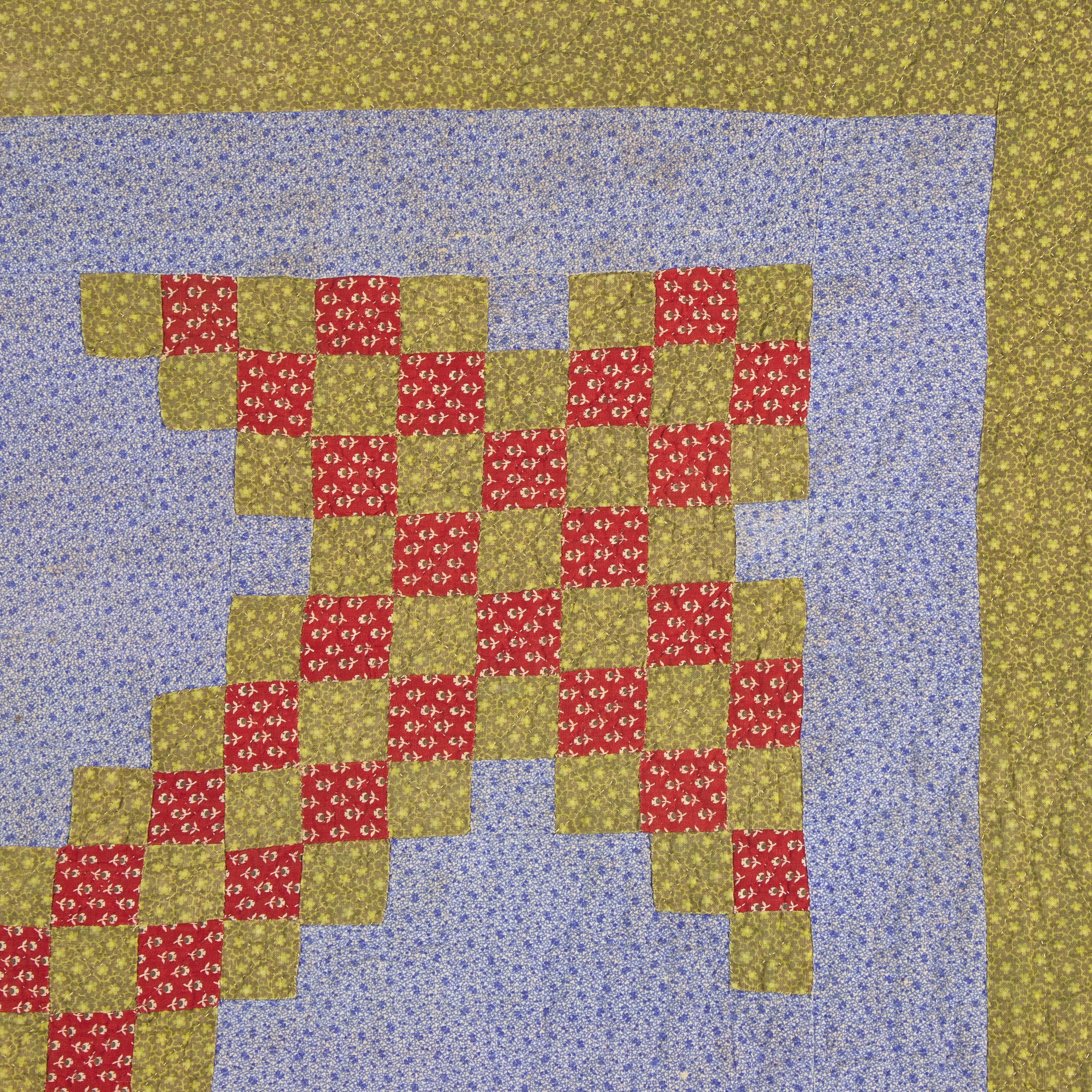 Two Cotton Crib Quilts