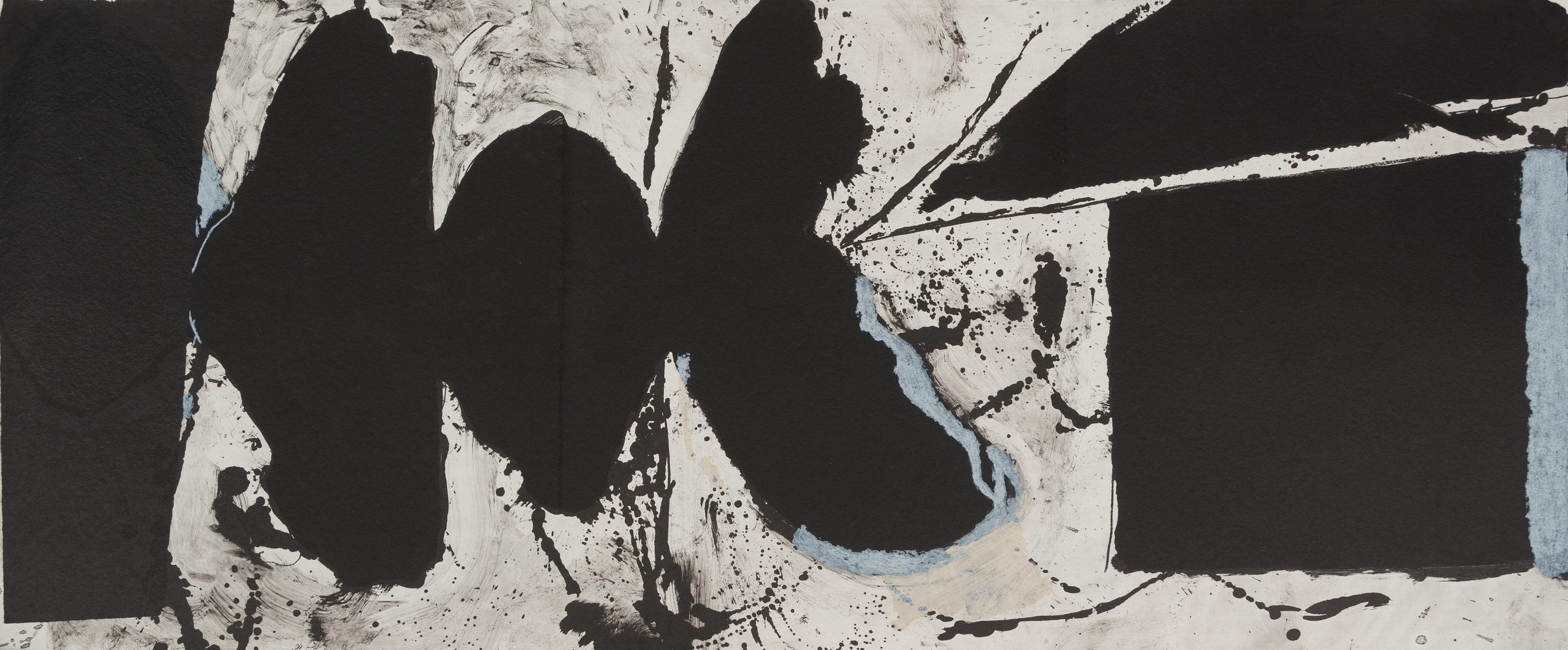 Robert Mortherwell, (American, 1915-1991), El Negro, 1983 (Book comprising 19 lithographs illuminating the poem El Negro Motherwell by