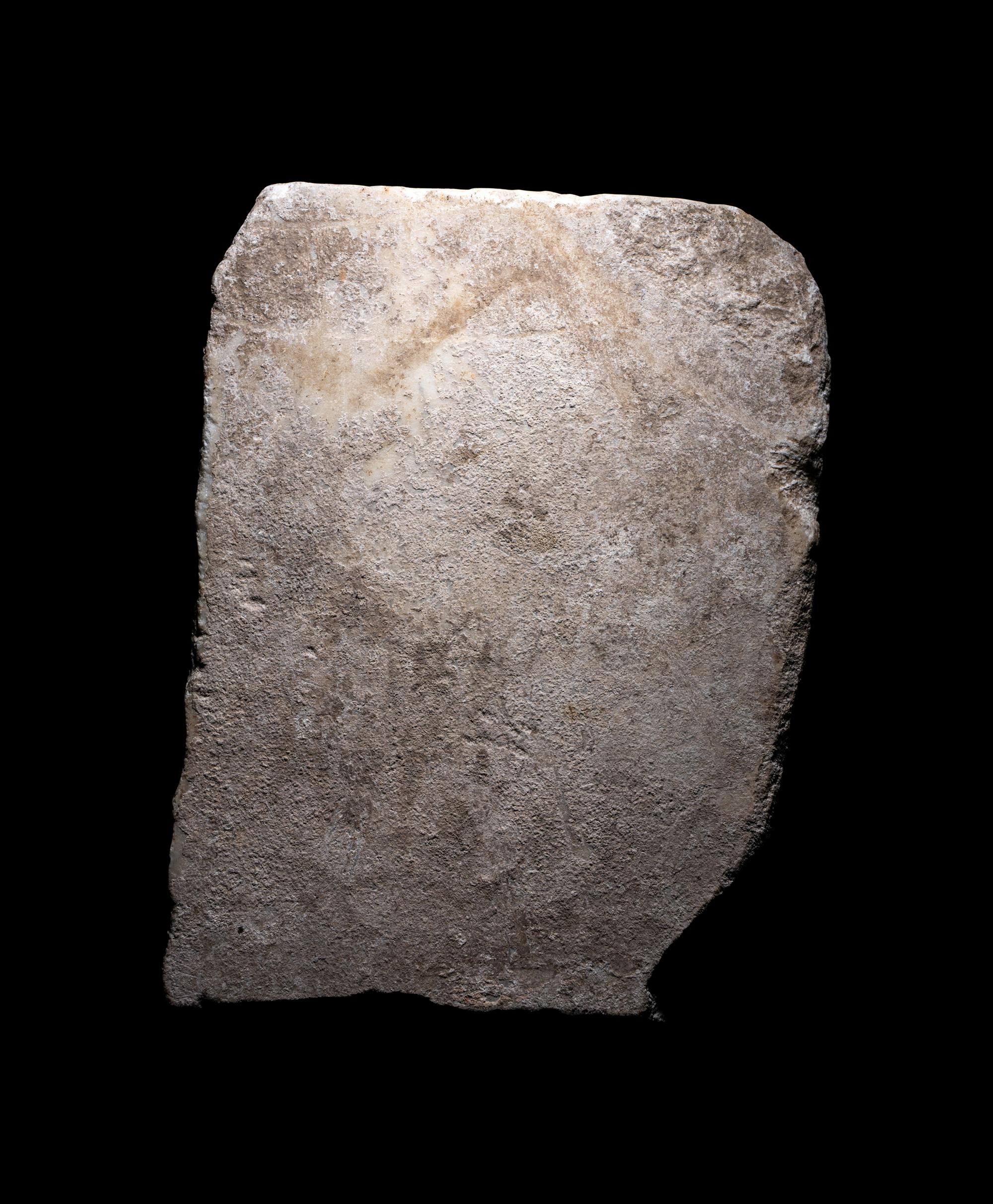 A Roman Marble Fragment with Latin Inscription