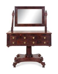 A Classical Mahogany Dressing Table