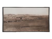 [WESTERN AMERICANA]. HUFFMAN, L.A., photog. 4 panoramic collotypes with western subject matter.