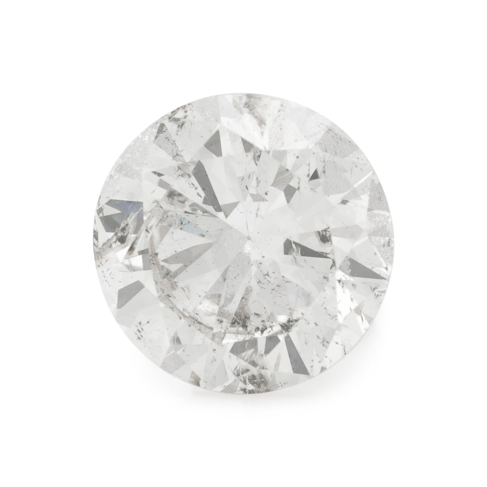 2.02 CARAT ROUND BRILLIANT CUT DIAMOND