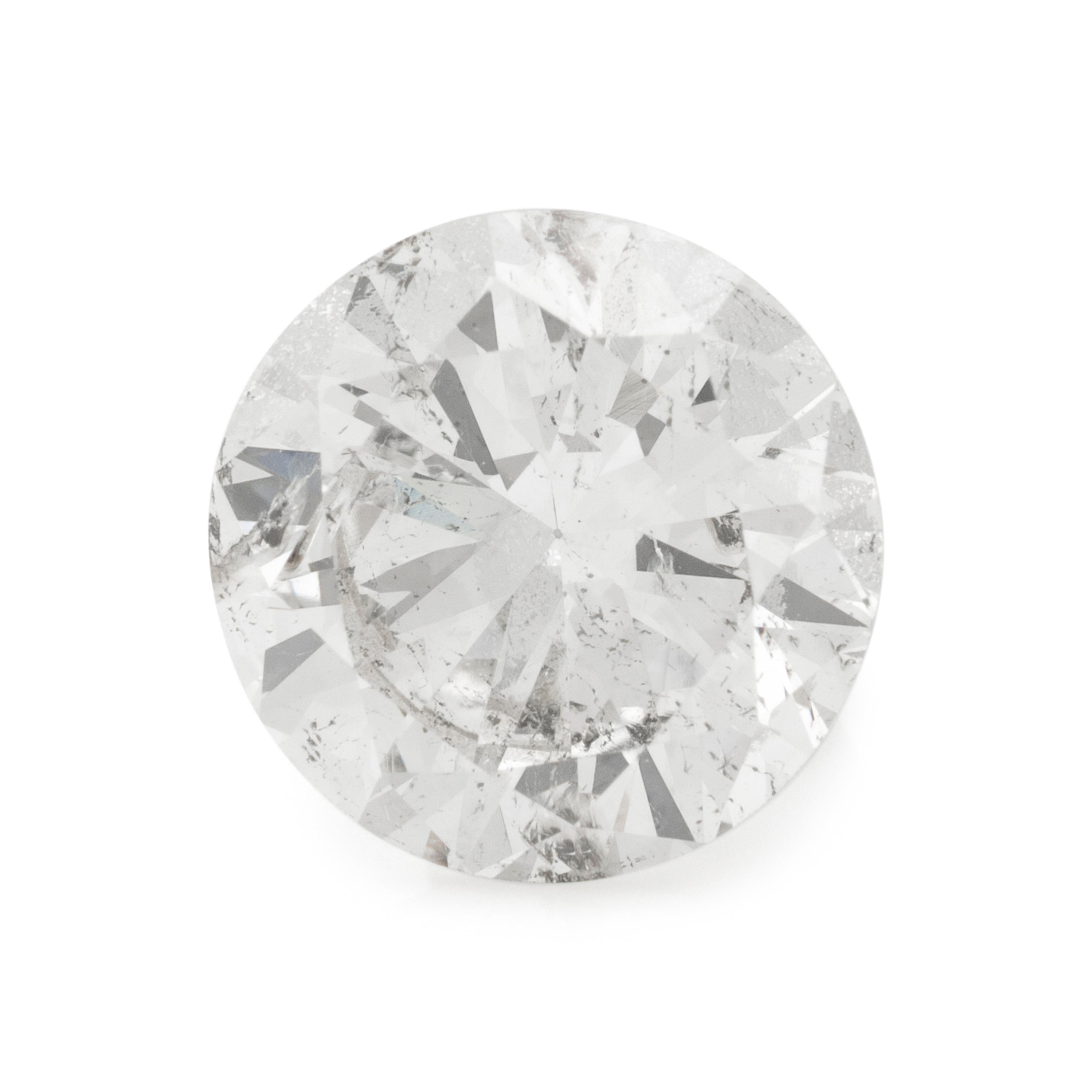 2.02 CARAT ROUND BRILLIANT CUT DIAMOND