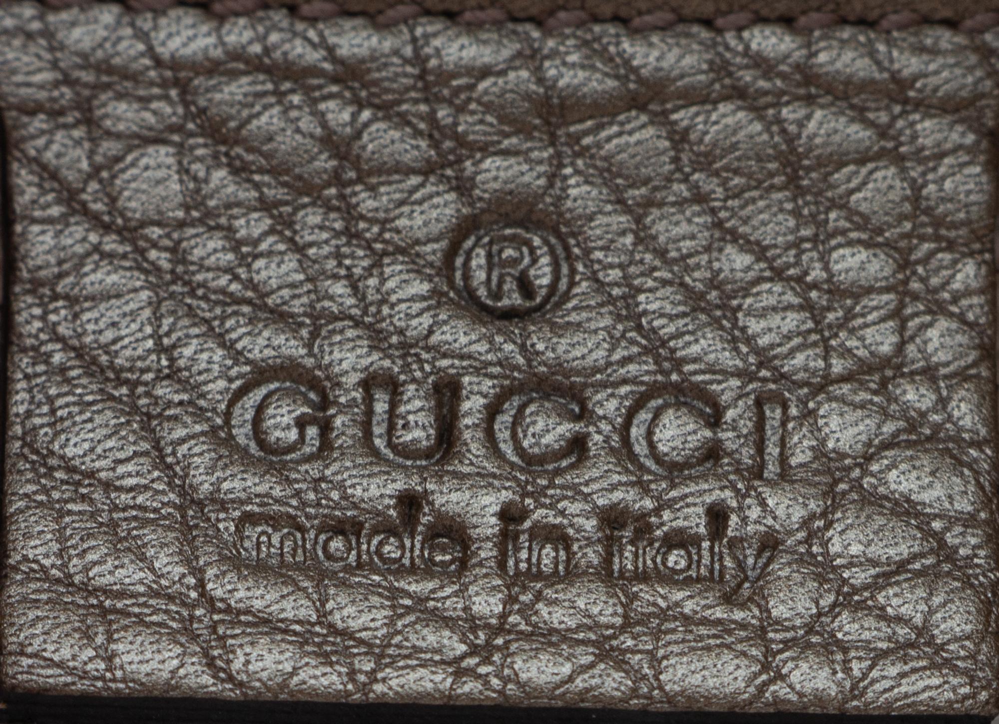 Gucci Gold Python Bag, 2000s