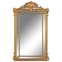 A Napoleon III Giltwood Mirror