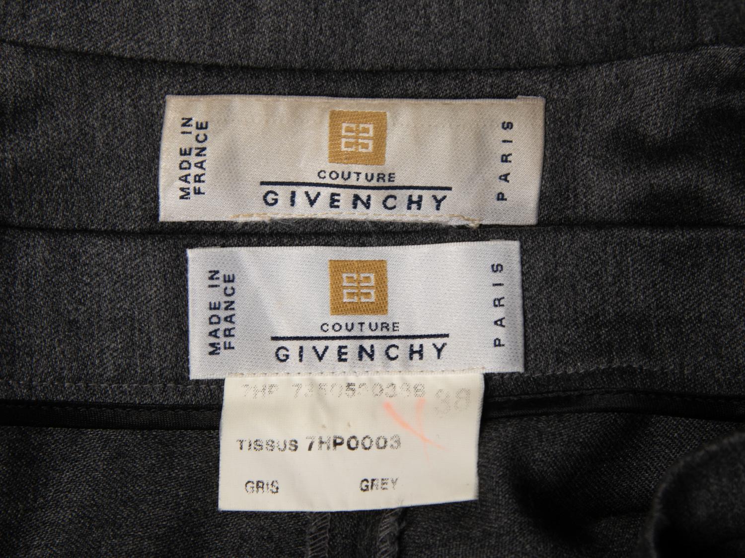 Givenchy by Alexander McQueen, Coat & Pant Ensemble, 1997