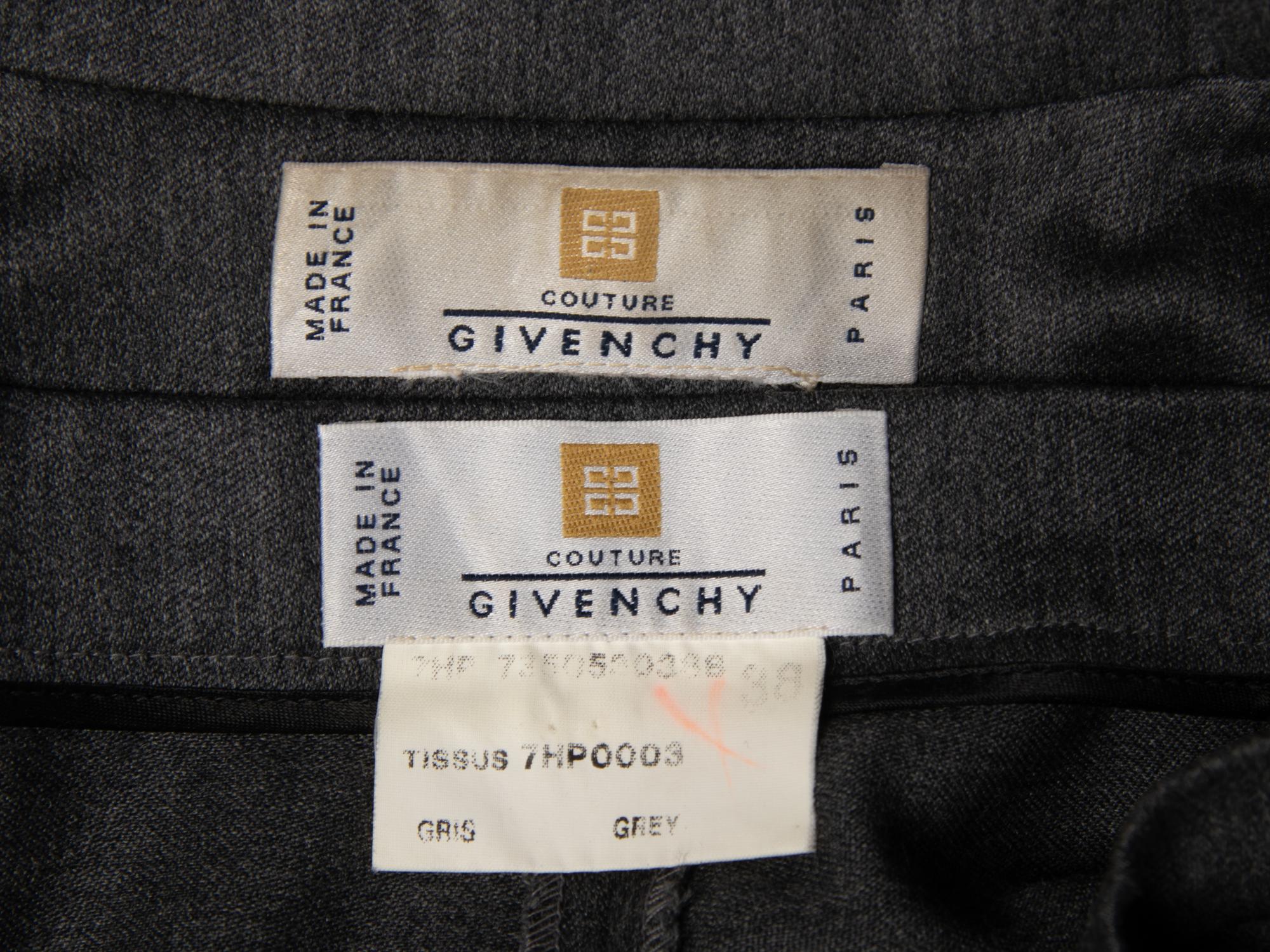 Givenchy by Alexander McQueen, Coat & Pant Ensemble, 1997