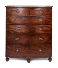 A Federal Style Mahogany Chest of Drawers
