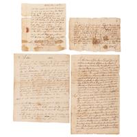 Archive of the Gavet Family of Salem, Massachusetts, Two Documents Signed by Supreme Court Justice Joseph Story
