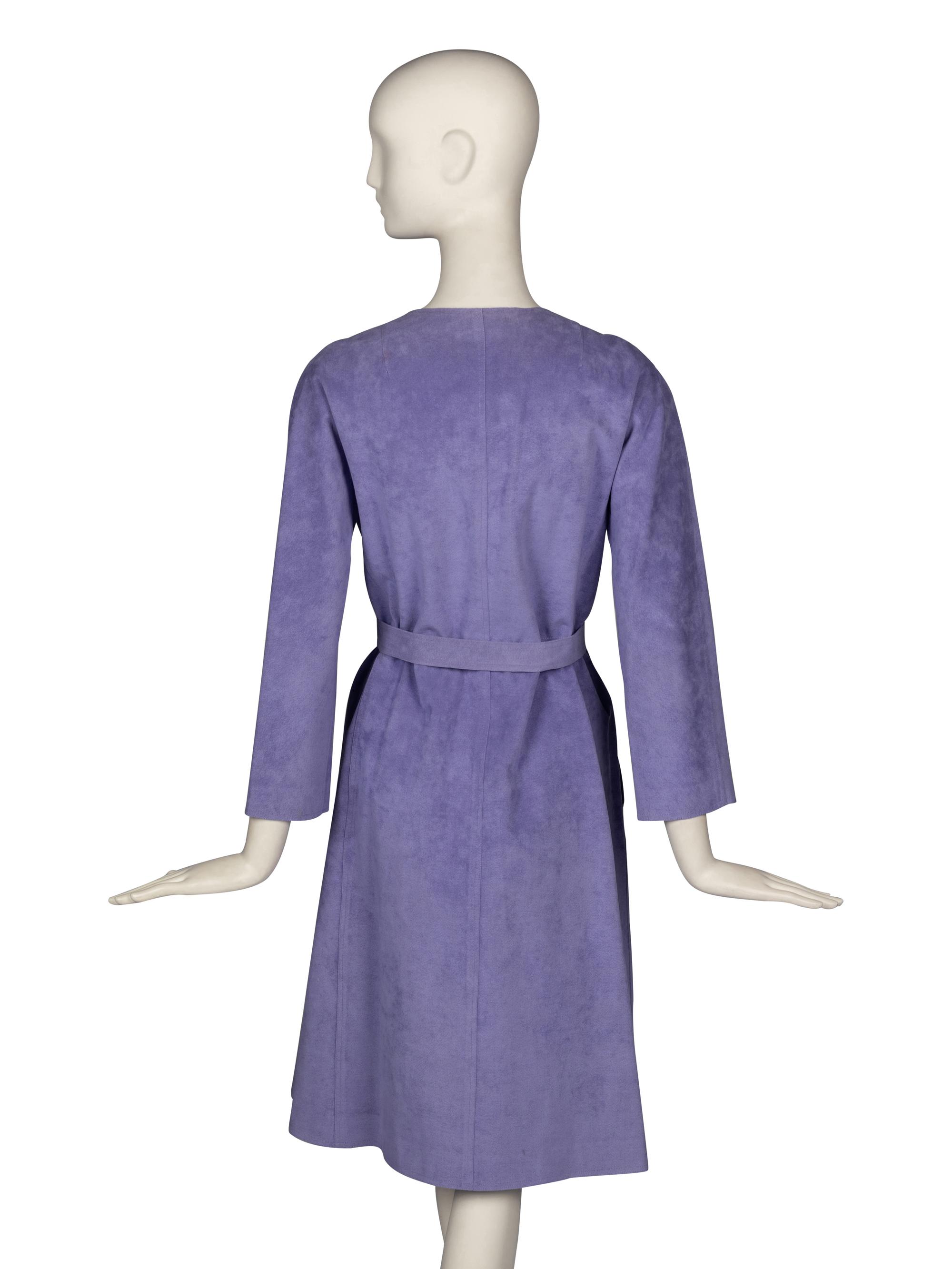 HALSTON Ultrasuede Dress, 1970s