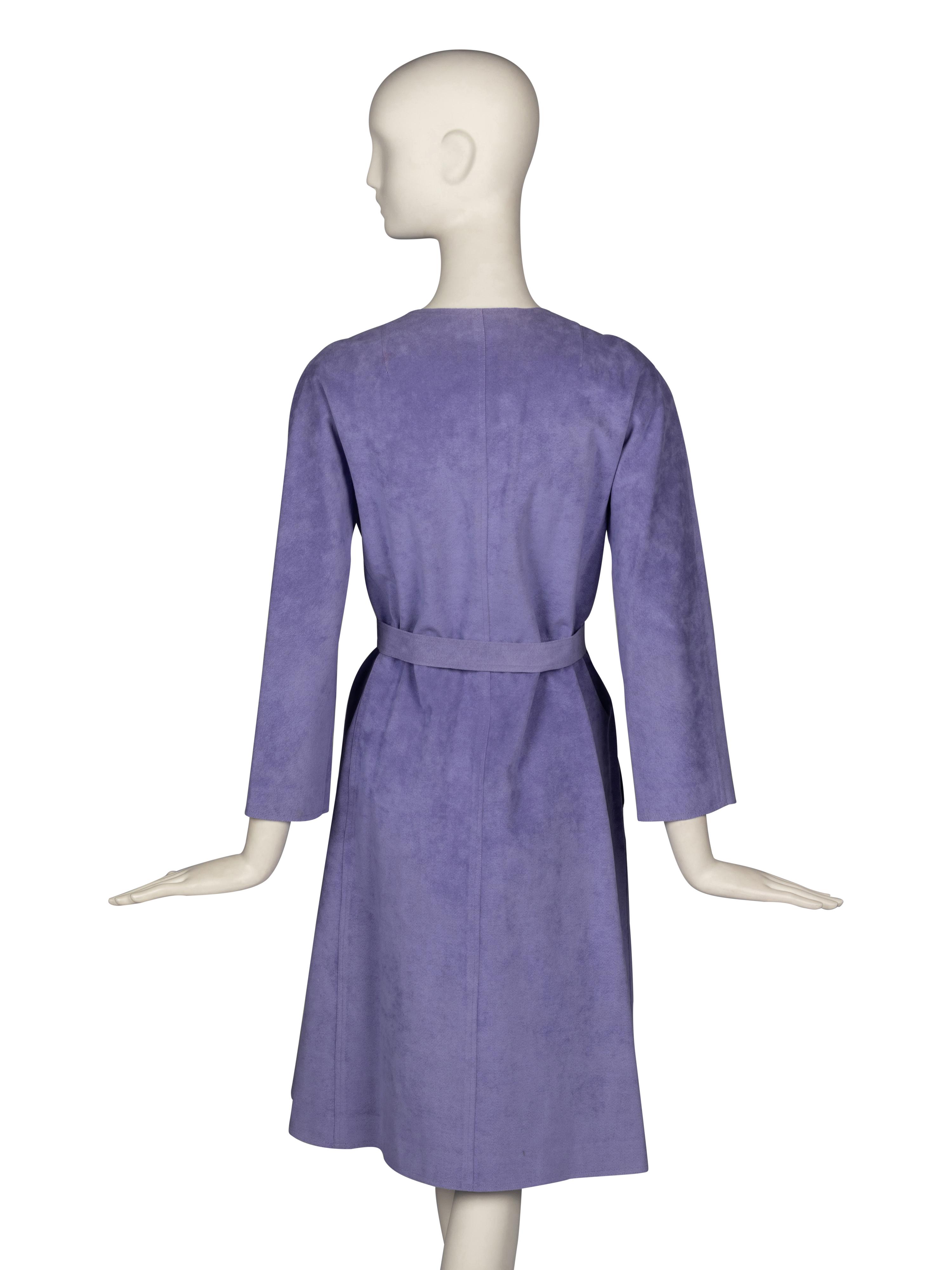 HALSTON Ultrasuede Dress, 1970s