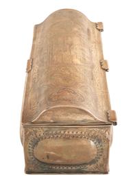 [TRANSPORTATION] -- [SCIENCE & TECHNOLOGY]. Sterling silver presentation box identified to Captain James Anderson (1824-1893), commander of the SS Great Eastern on the voyage which successfully laid the first transatlantic telegraph cable.
