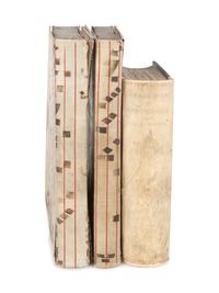 [GENERAL ANTIQUARIAN]. A group of 2 works in 3 volumes, comprising: