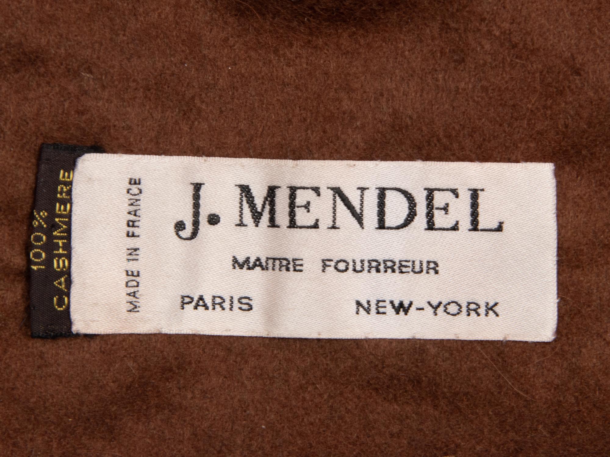 J. Mendel, Cashmere & Fur Scarf