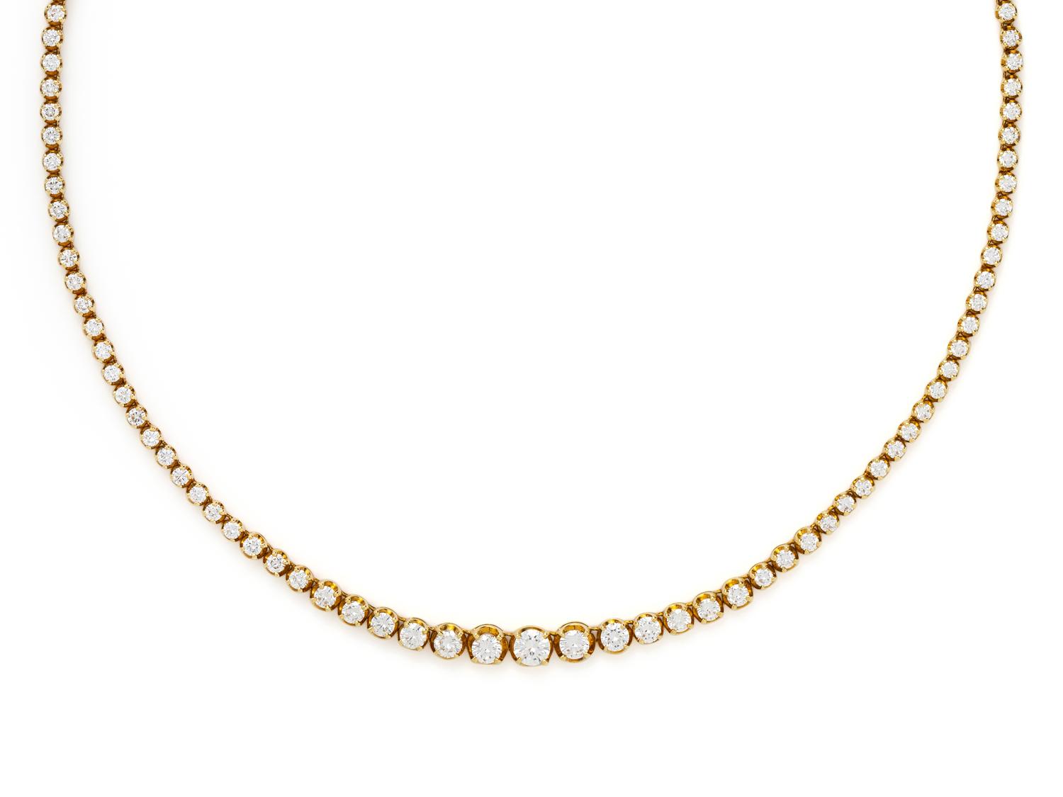 DIAMOND RIVIÈRE NECKLACE