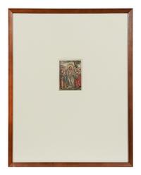 A group of four prints depicting religious imagery
