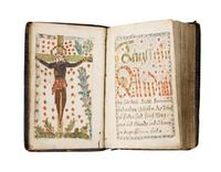 BOHEMIAN ILLUMINATOR Prayerbook, in German (Sorbian-German dialect), illuminated manuscript on paper [Czechia, Planá, 8 May, 1794]
