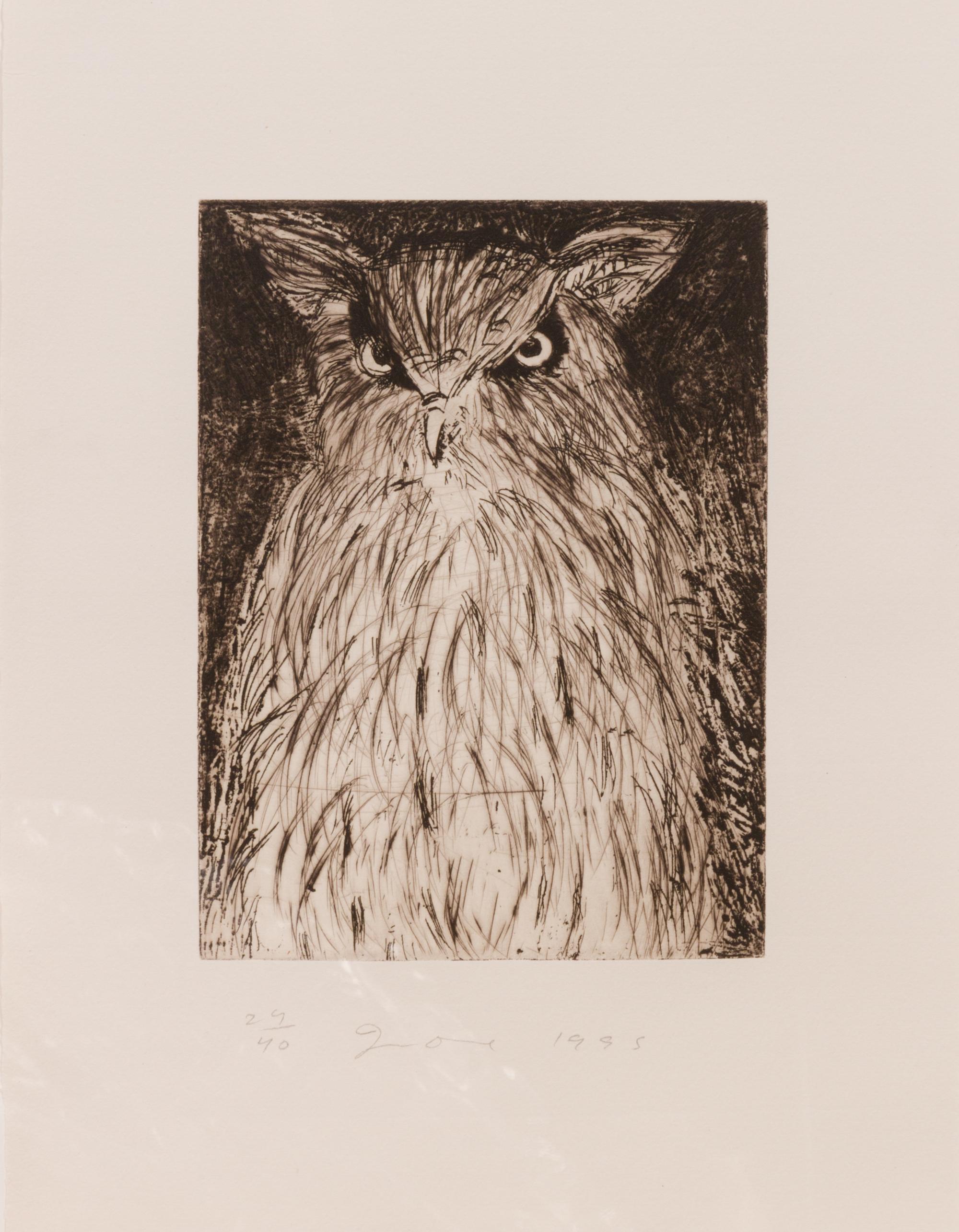 Jim Dine, (American, b. 1935), Nine Studies for Winter Dream, 1995 (a portfolio of 9 framed prints)