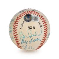 A 1969 Chicago Cubs Team Signed Autograph Baseball (Beckett Authentication Services Letter),
