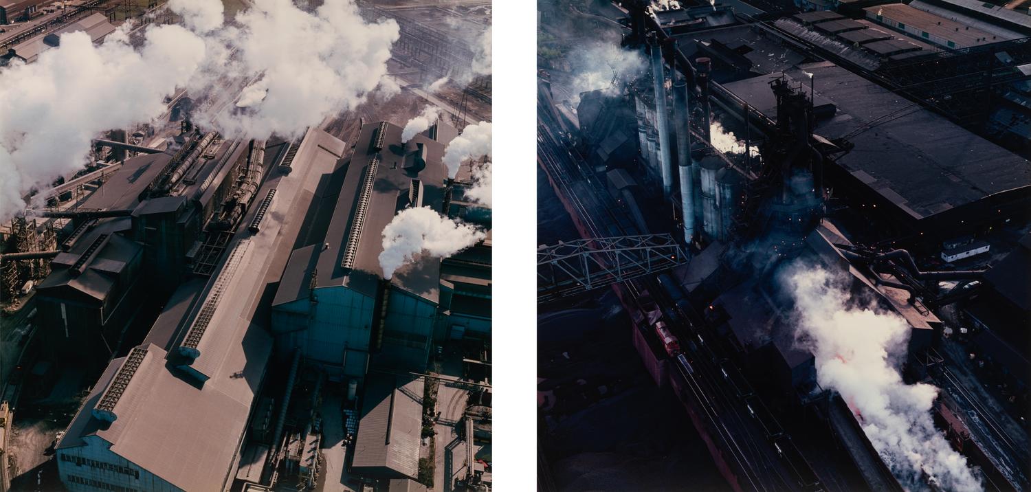 Terry Evans (born 1944) Industrial Area next to Gary, Indiana, and Steel Mill, Gary, Indiana, 2001-2003