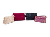 Four Designer Handbags: Three Nina Ricci and One Louis Vuitton c.2006