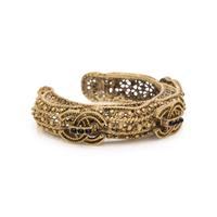 Chanel, Ornate Gilt Cuff