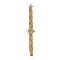 Baume & Mercier, Ref. 98523-9, 14K Yellow Gold Watch with Diamond Bezel