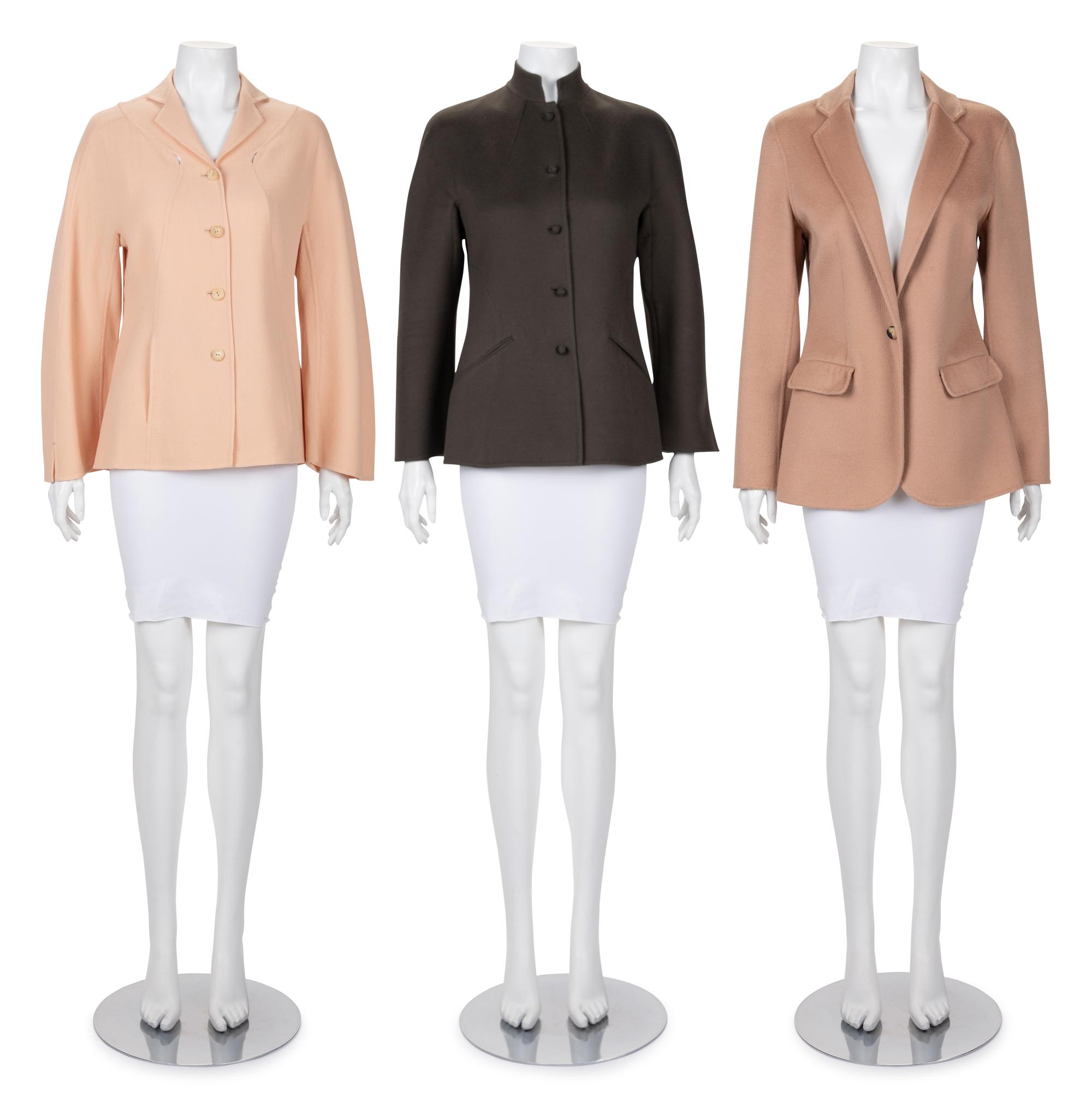 Three Chado Ralph Rucci Jackets, 2000-10s