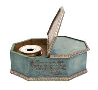 A Shagreen Inkstand Height 2 3/4 x width 8 1/2 inches. — FIRST HALF 20TH CENTURY