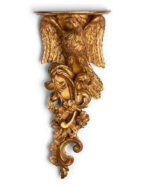 A Pair of George III Giltwood Wall Brackets