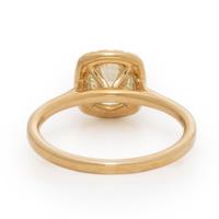 Diamond and Yellow Gold Ring