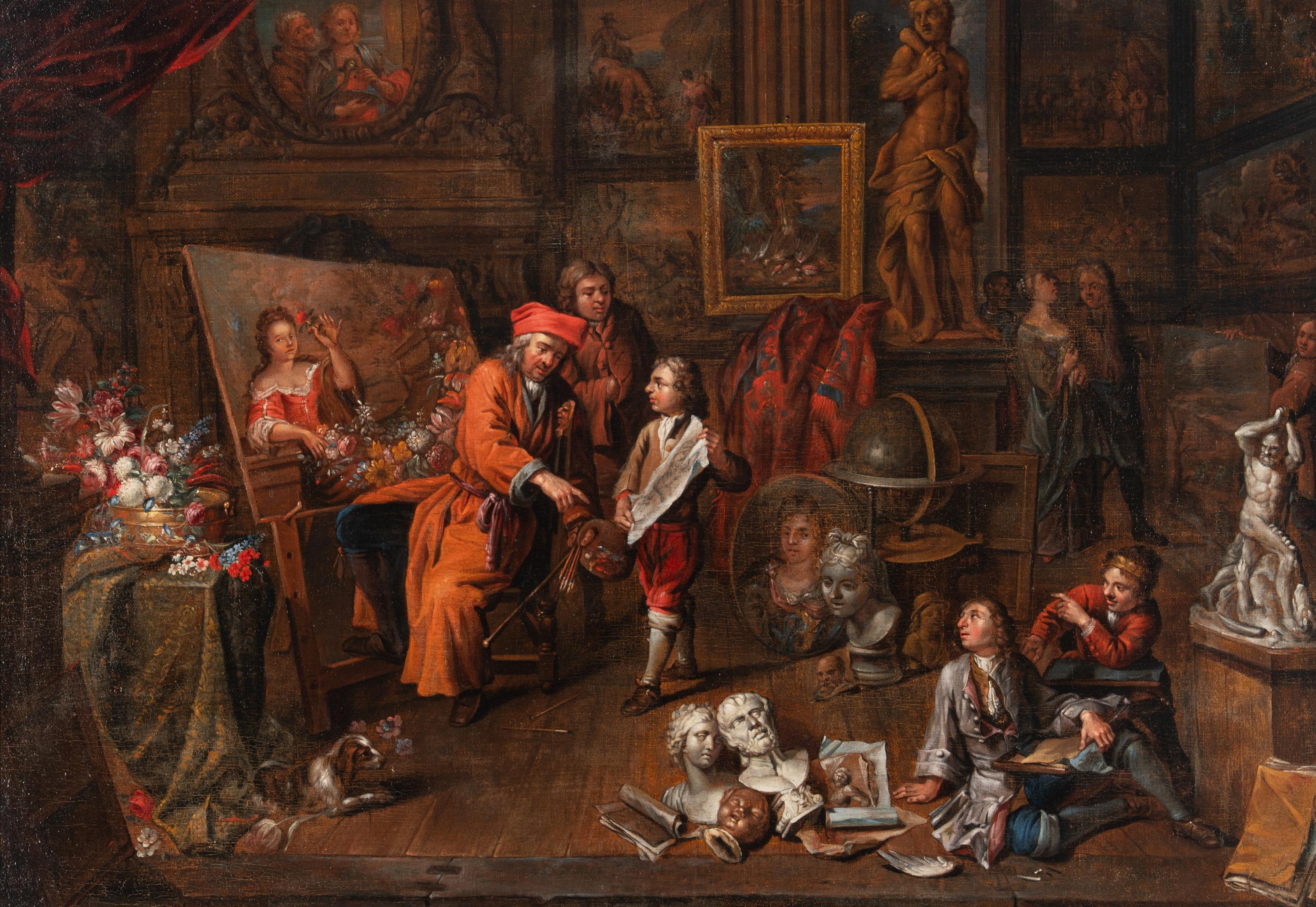 In the Artist's Studio