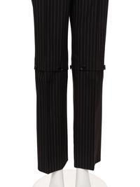 Five Pairs of Designer Pants: One Yves Saint Laurent, One Christian Dior, Two Chanel, and One Dolce & Gabbana, 1980-2000s