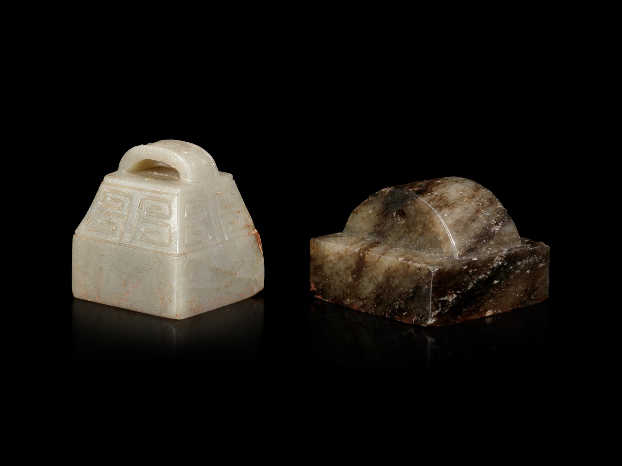 Two Jade Square Seals