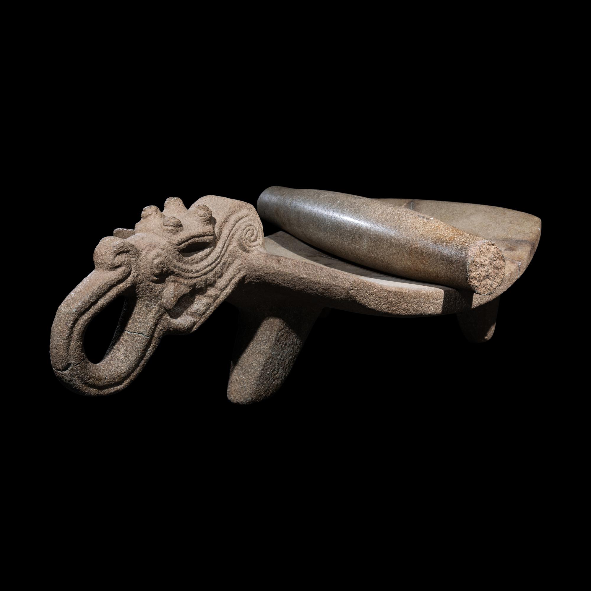 A Chorotegan Basalt Metate