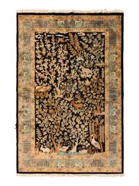 A Turkish Silk Rug