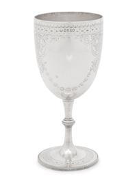 A Victorian Silver Chalice