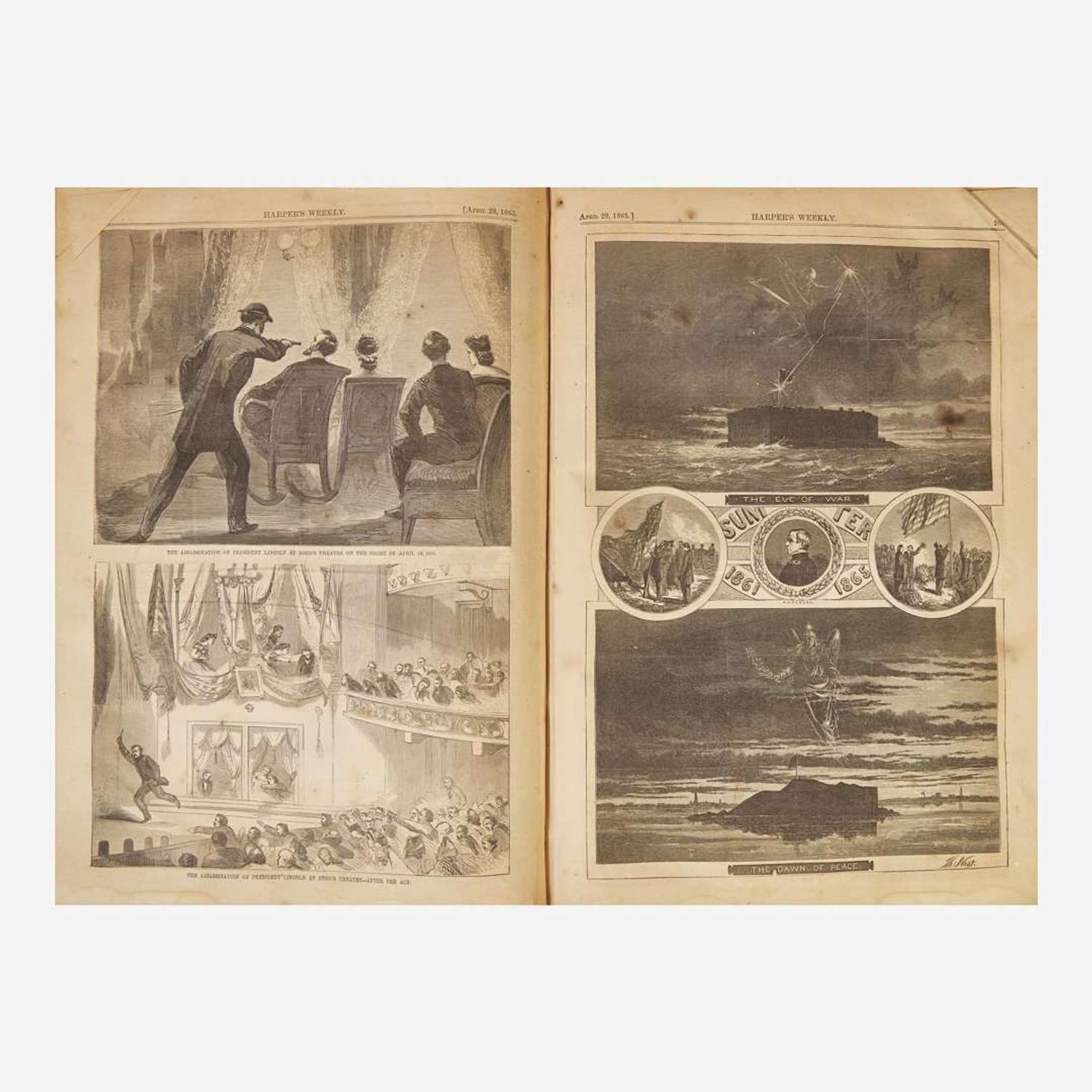 [Americana] [Civil War] Harper's Weekly: A Journal of Civilization, 1861-65