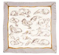 An Hermes 90cm Silk Scarf, 36"x36".